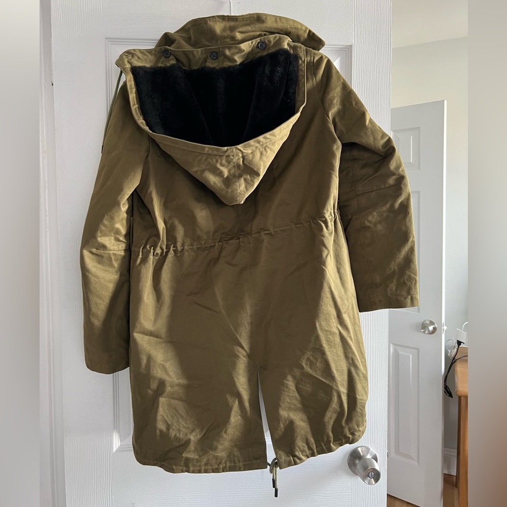 Olive Utility Jacket - Picture 3 of 3